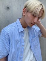 フッズ(HOODS)&nbsp;ラウンドマッシュ　ブリーチ　ダブルカラー　抜きっぱなしカラー