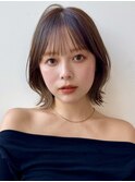 レイヤーボブくびれヘア韓国ボブMI-76