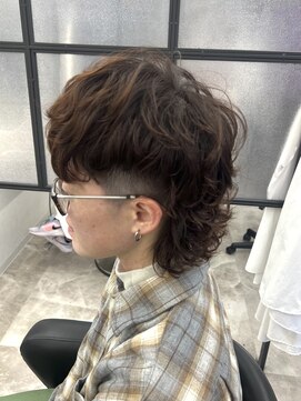 シーバイスリー 綱島(C×3) マレットヘア×ウェーブパーマ