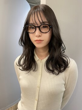 カノエ(canoe) ダークアッシュ顔周りレイヤー20代～50代【西新大濠荒戸】