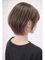 アンディー(&dy)&nbsp;ショートボブ/インナーカラー/髪質改善トリートメント