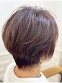 大人女性のための上品ショート【奈良市／富雄】