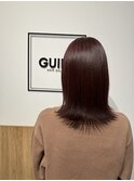 艶感ボルドーミディ