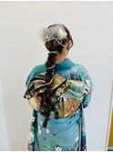 成人式ヘアセット