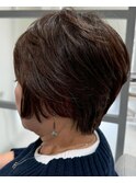 40代、50代に人気大人ショートボブ