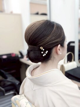 美容室 びゃんびゃん 社店 ヘアセット/シニヨン/結婚式/成人式/入学式/卒業式/着物/着付