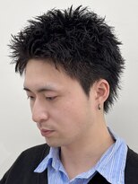 アウラ(AURA)&nbsp;スパイキーショートアクティブショートピンパーマ