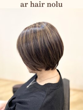アールヘアノル(ar hair nolu) 白髪ぼかしハイライト 9