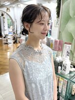 オブヘアージユウガオカ(Of HAIR Jiyugaoka) 【ふわふわシニヨンヘア】