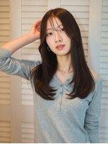 ベレッタ ネヤガワ(veretta. neyagawa)&nbsp;韓国風ロング/くびれ巻き/オリーブベージュ/透明感/20代30代