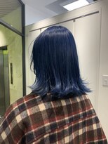 リリー(Lilley) 【lilley 高田彩乃】オルチャン☆暗髪ネイビーブルー(天神/今泉)