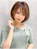 ペールベージュ//酸性ストレート/インナーカラー/ピンクベージュ