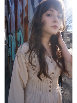 ブゾン(buZon) ＊【buZonブゾン】ゆるロング×アッシュブラウン