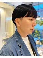 クリアオブヘアー リット(CLEAR of hair LiT) ネイビー刈り上げショート