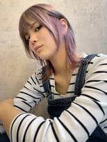 ノア ヘアデザイン 町田店(noa Hair Design) ウルフ×インナーカラー