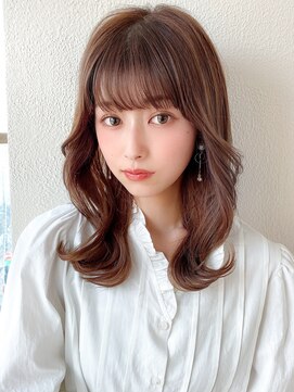 ラルユー 金山(LallYou) くすみブルー/テラコッタ/デジタルパーマ/くびれミディ