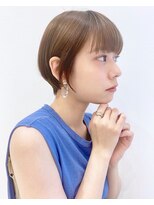 ラボヌールヘアーノーブル 新越谷店(La Bonheur hair noble)&nbsp;柔らかベージュカラー×丸みショート☆