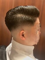 ヒロギンザ 田町店(HIRO GINZA)&nbsp;サイドパートスキンフェード　メンズカット/三田/田町/床屋/流行