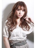 プラチナアッシュベージュ＿ゆるふわロング＿韓国巻き［東陽町］