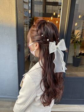 ユーレカ(Eureca) ハーフアップ