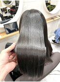 【自分史上一番☆】髪質改善黒髪ツヤストレート☆