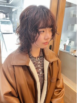 ルアウハク 梅田(LUAU Haku) ・Wolf medium Perm・【Haku/梅田/タクノ】