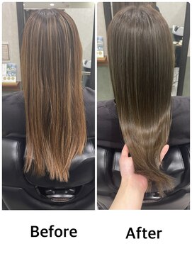 リリー 草津店(.Lily) 髪質改善カラー