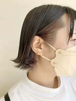 セダクション 道後樋又店(Seduction) インナーカラー×ラベンダーベージュ