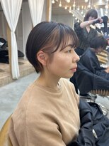 ロンドアジュール 横浜(Lond azur)&nbsp;お洒落女子必見！横浜でフェイスフレーミング×丸みショート！