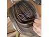 【脱！白髪染め】ハイライト＋イルミナカラー＋カット￥17200→￥16500