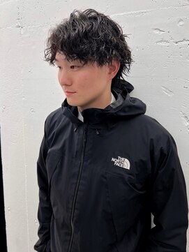 ノアソルテ 名古屋 栄(NOA solte.) NOA solte. メンズスパイラルパーマ/マッシュ/襟足/ビジネス