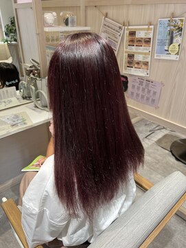 クルム(KURUMU) 暖色カラー/レッドピンク