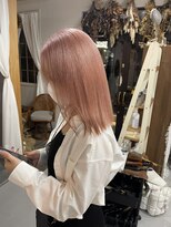 髪屋 紬 【Chu】ハイトーン/ピンクベージュ/ピンク/ミルクティーベージュ
