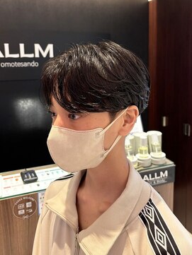 アルム オモテサンドウ(ALLM omotesando) 韓国風カルマパーマ　韓国スタイル