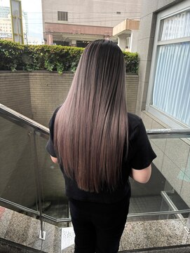 アブアイ(I love I) ピンクバレイヤージュ