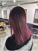 ラベンダーピンク　グラデーション