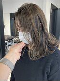 *After→Before*右スワイプ【白髪ぼかし脱白髪染めハイライト】