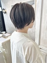 キャアリー(Caary)&nbsp;福山市Caaryイルミナカジュアルショートヘアグレージュ20代30代