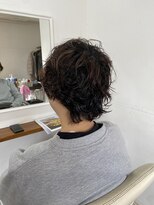 ヘアーアンドメイクアップモパ 個性派パーマ