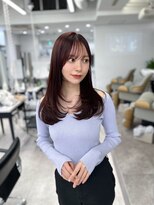 アマトウキョウ アユンチェ(AMA TOKYO×AYUNCHE)&nbsp;前髪顔まわり韓国ヘアレイヤーカットサイドバンク2wayバンク韓国