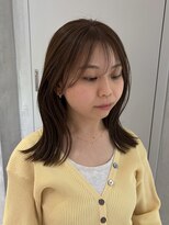 ヨーク(YOKE)&nbsp;【YOKE】ブリーチ無しベージュダブルカラーアッシュベージュ