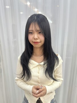 エトネ ヘアーサロン 仙台駅前(eTONe hair salon) ロング【ザグザクレイヤー】