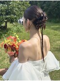 ロングヘアアレンジ/ねじねじカチモリヘア