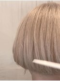 ホワイトグレージュ/ベージュ/白髪ぼかし/インスタ動画配信中