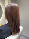 メテオストレート×ライトブラウン