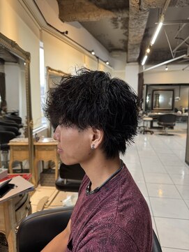 アイズ 海老名(AIZU) 波巻きスパイラルパーマ　波巻きパーマ　海老名パーマ　メンズ