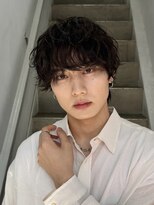 クロト(Clotho) 波巻き/スパイラルパーマツイストスパイラルメンズカットウルフ