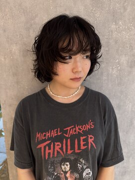 ロッソ 西荻窪(ROSSO) ボブパーマ/顔周りレイヤー