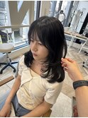 顔まわりにこだわる韓国風レイヤーカット