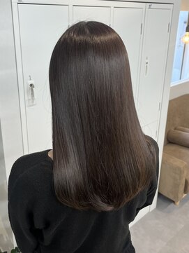 アン 武蔵小杉(un) 美髪縮毛矯正/髪質改善/武蔵小杉/艶髪ロング/イルミナカラー